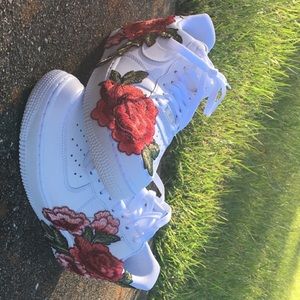 Embroidered Air Force 1s